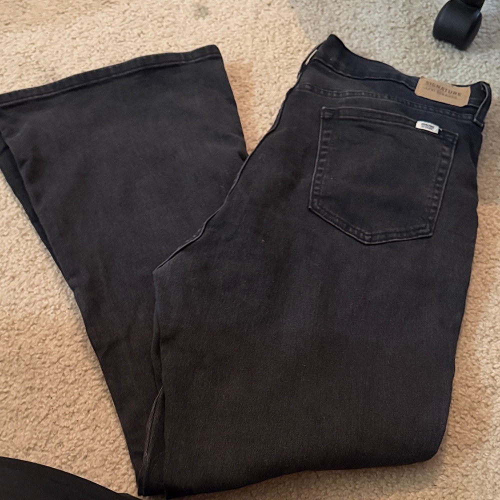Signature by Levi Strauss Dark Gray Denim Jeans